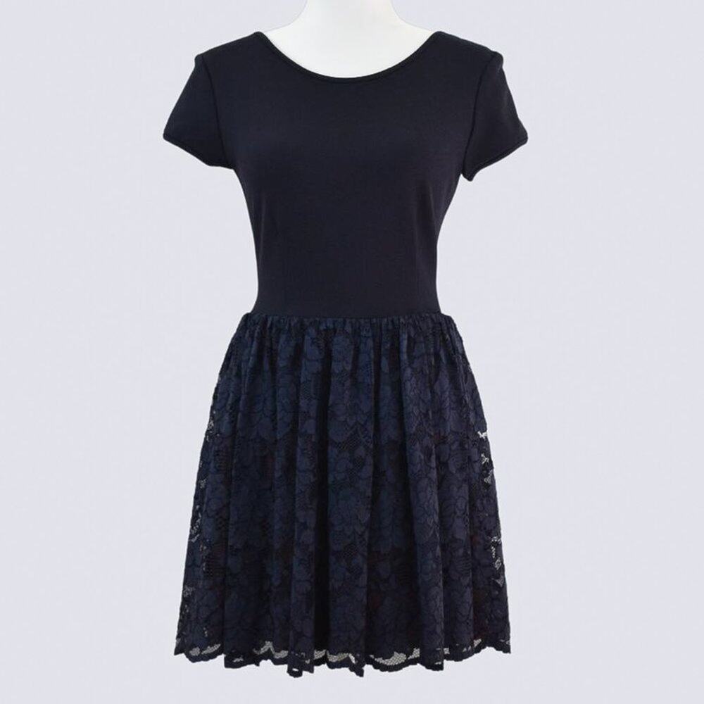 CYNTHIA ROWLEY Women's Mini Dress Size 4 Navy